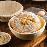 Topika Sourdough Starter Kit for Bread, Baking Supplies with Proofing Basket