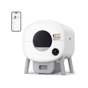 Topika Cat Litter Box with App Control, Automatic Self Cleaning