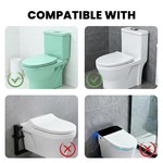 Topika 2 Piece Toilet Safety Lock For Kids SafetyToilet Lid Lock& 1-click