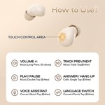 Topika - Sleep Earbuds Headphones For Sleep, Mini Wireless Sleep Earphones