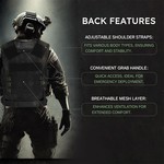 Topika Tactical Vest 600D Polyester Adjustable Training Vest with Pouches