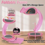 Topika - Foldable 48" Trampoline with High Impact Rebounder