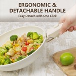 Topika - Nonstick Pots and Pan Set with Detachable Handle Space-Saving