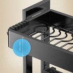 Topika - Adjustable & Stretchable Over-The-Sink Dish Drying Rack, 64-100cm