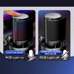 Topika - Gaming Microphone Set with Boom Arm, USB RGB for PC Mac PS5