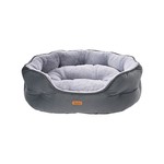 TopikaPet Washable Dog Bed, Plush Pet Bed for Small Dogs, Cat Bed