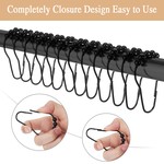 Topika High-Quality Stainless Steel Curtain Rod and Shower Rod, Retractable
