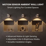 Topika - 2 Pack Rechargeable Picture Lights for Wall with Remote and Sensor