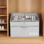 Topika-Shoe Rack Organizer for Entryway,Shoe Organiser Large 16 Mesh Pocket