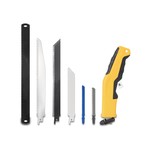 Topika Hand Saw 6-in-1 Multi-Blades Hacksaw with Quick Change & TPR Handle