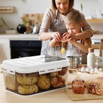 Topika - Bread Storage Box, Bread Box and Canisters for Kitchen Countertop
