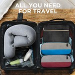 Topika - Travel Neck Brace, Twistable Memory Foam Travel Neck Pillows