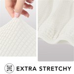 Topika Elastic Closure Couch Covers with Pillowcase & Foam Sticks