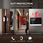Topika - Smart Home Security Alarm System Full Kit With WiFi & GSM Alerts