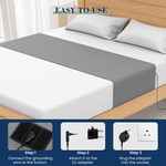 TopikaHome - Grounding Mat for Bed, Organic Cotton & Silver Fibre, 60x260cm