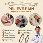 Topika Pure Copper Magnetic Bracelets for Women, Adjustable Copper Bracelet