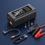 Topika 4-In-1 Car Battery Jump Starter, 1200A Peak, Portable Air Compressor