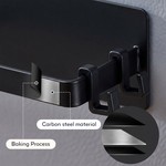 Topika - Magnetic Paper Towel Holder, No Drill Fridge Kitchen Roll Holder