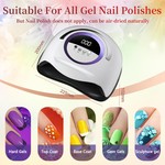 Topika UV Nail Lamp 300W LED Nail Dryer 72 Beads Fast Cure