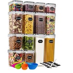 Topika - 14-Piece Airtight Food Storage Container Set, Options for Pantry