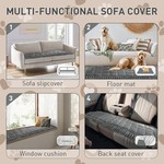 Topika Couch Cover for Pets Non-Slip Washable Sofa Protector