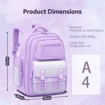 Topika Backpack for Girls School Backpack for Kids Children Elementary
