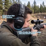 PROHEAR Slim Shooting Ear Protection Earmuffs with NRR 26dB Noise Reduction