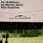 Naturehike Camping Tarp Waterproof Heavy Duty Tent Tarp Sun Shelter