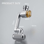 Topika - Kitchen Faucet Sprayer With 1440 Rotation And Filter