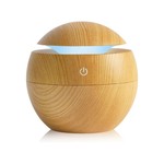 Wooden Grain Humidifier Aroma Essential Oil Diffuser - 200ml