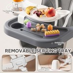 Topika 7-in-1 Baby High Chair for Daily Feeding, Play & Toddler Meals