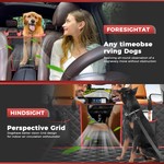 Topika Dog Car Seat Cover Hammock Waterproof Hard Bottom Extra Space