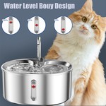 Topika 3.2L Stainless Steel Automatic Pet Water Fountain Dispenser