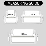 Topika Grey Reversible Couch Cover, Water Resistant Sofa Protector