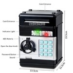 Topika Kids ATM-Style Piggy Bank with Password Lock, Coin and Cash Slot