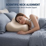 Topika - Cervical Memory Foam Pillow, Neck And Shoulder Support