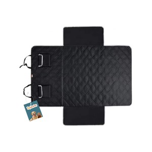 Topika Waterproof Dog Car Boot Seat Cover, Side Flaps & Storage Bags