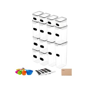 Topika - 14-Piece Airtight Food Storage Container Set, Options for Pantry