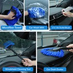 Topika - 36 Piece Car Detailing Kit with Drill Attachments