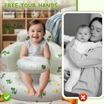 Topika Dino Adventure Baby Seat with Tray for Tiny Explorer, 3+ Months