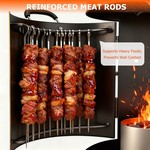 Topika Hand-Forged Thickened Carbon Steel Multifunctional Barbecue Grill