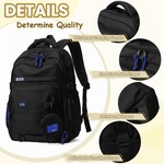 Topika School Bags Durable Kids Waterproof Backpack With Lunch Box 3Pcs Set