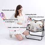 TopikaPet - Heavy Duty Rope Dog Leash with Wide Breathable Handle 1.6m