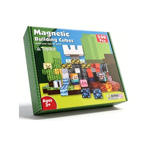 Topika Portal Theme Building Cubes Set, 200-Pieces