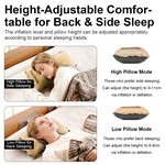 Naturehike Inflatable Pillow, Sponge-Filled Pillows for Camping Travel