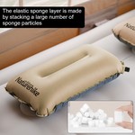 Naturehike Inflatable Pillow, Sponge-Filled Pillows for Camping Travel