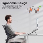 Topika Portable Laptop Stand, Adjustable Height, Foldable, Compact Desk Pro