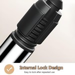 Topika-High-quality stainless steel curtain rod and shower rod, retractable