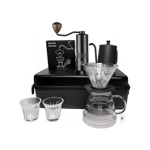 Topika - Coffee Bar Travel Set with Kettle, Grinder, Dripper & Cups
