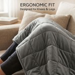 Topika - Weighted Lap Blanket, Thick Warm Winter Throw, 61 X 74cm
